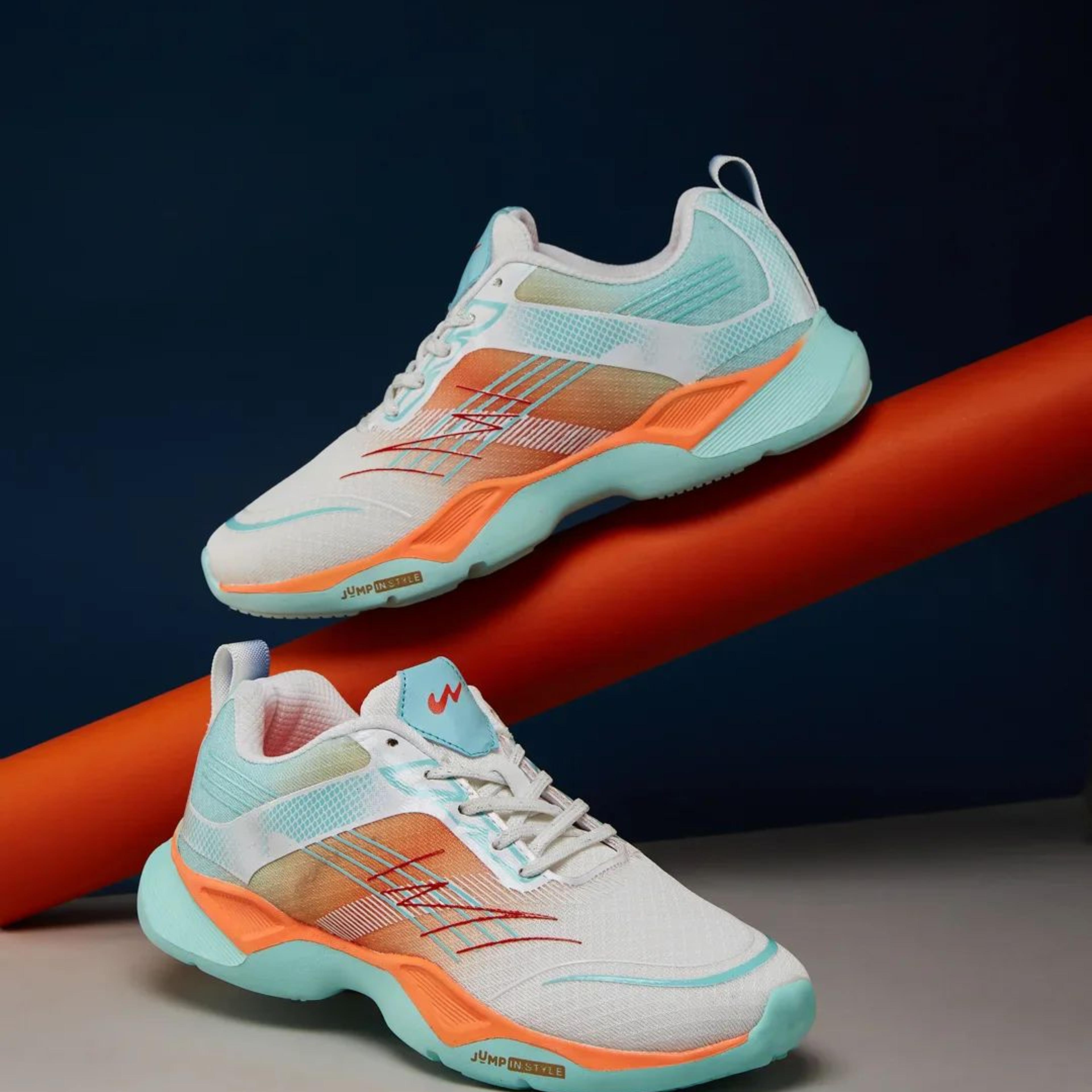 KAPE JR White Child Running Shoes