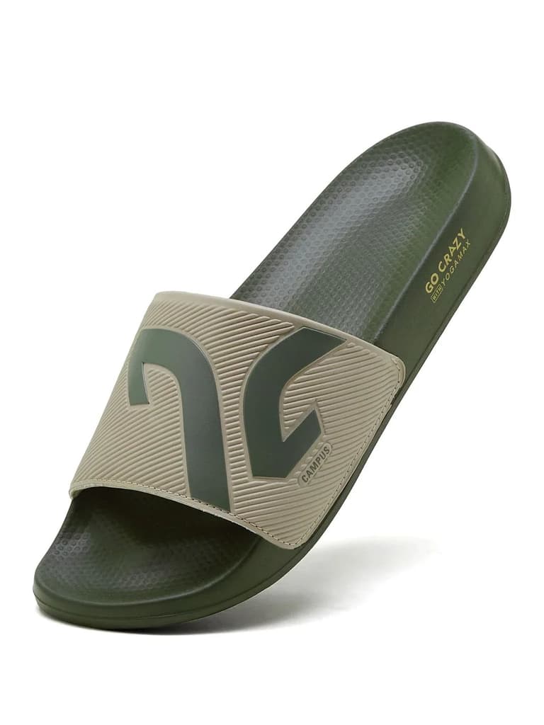 SL-475 Beige Men's Slides — photo 3