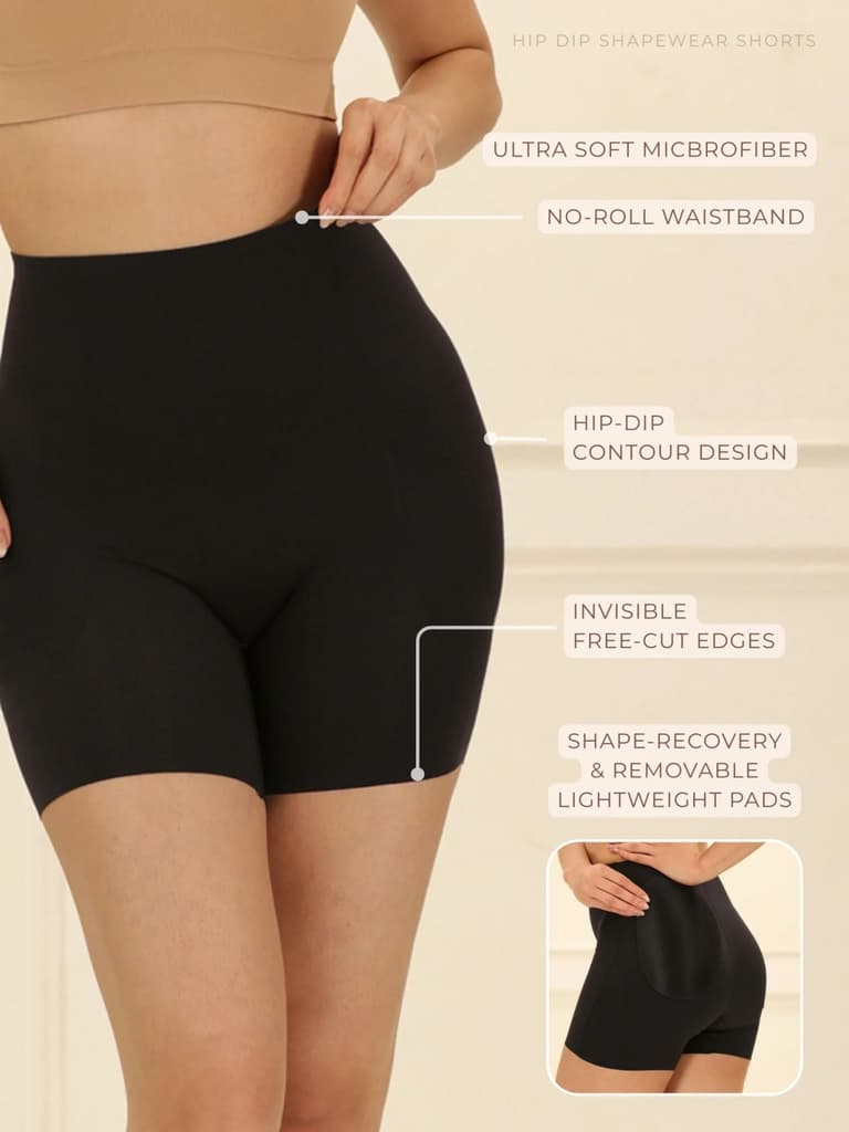 Hip Dip Shapewear Shorts — photo 8