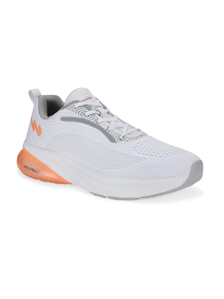PHANTOM White Men's Sports Shoes — White / 6