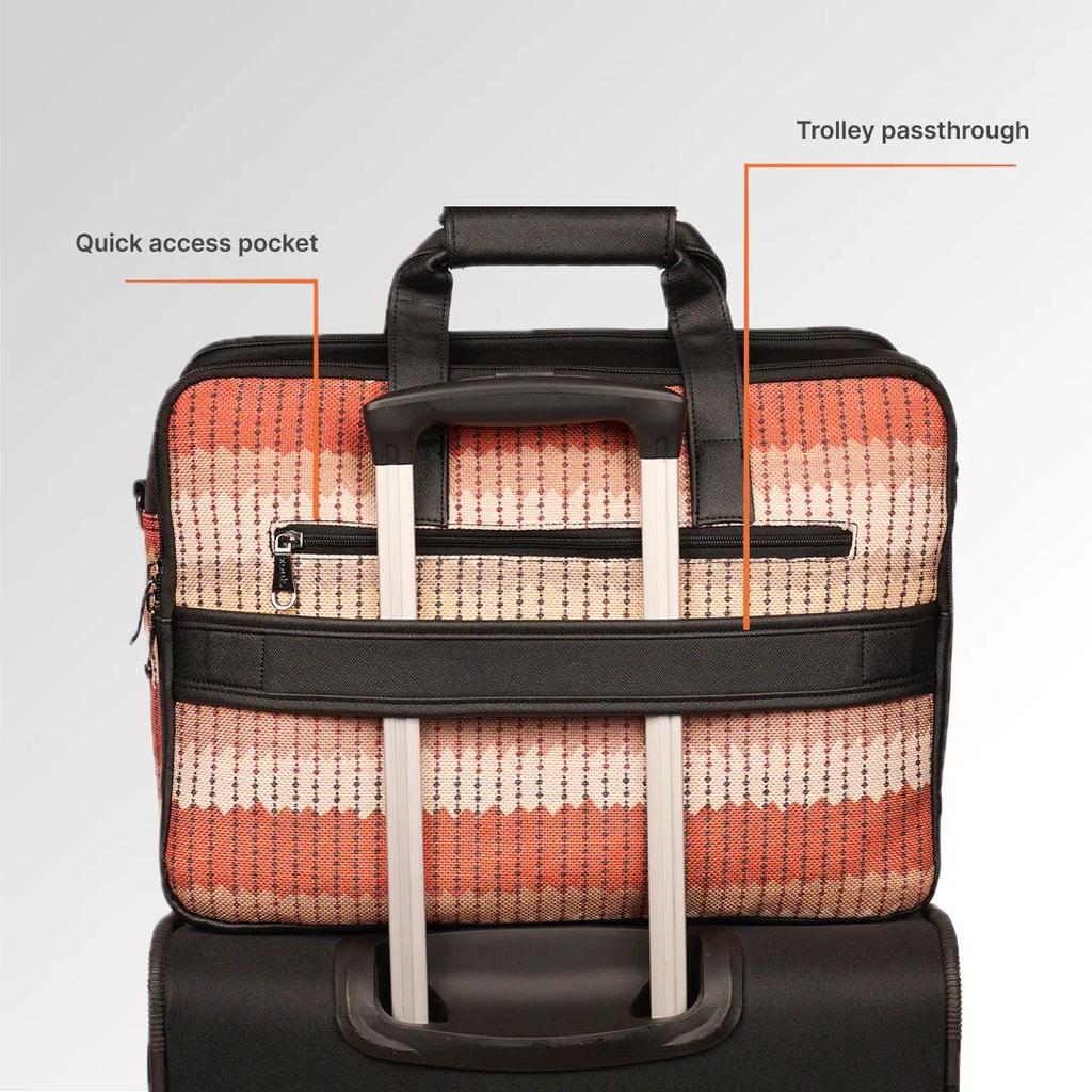 Cochin Cortado Office Laptop Bag (Black) — photo 9