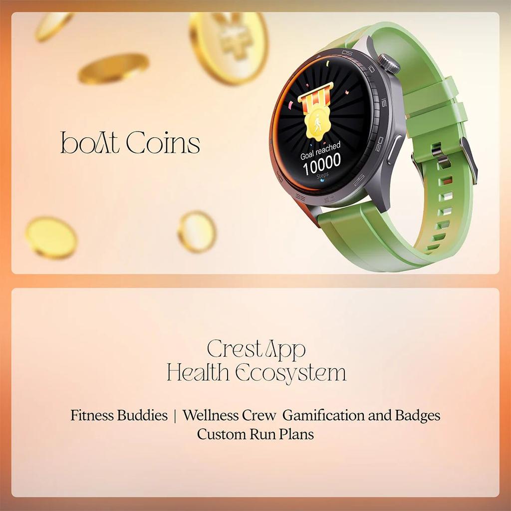 boAt Enigma Radiant | Smartwatch with 1.43" Amoled Display, AI Voice Assistant, Multiple Watch Faces — photo 9