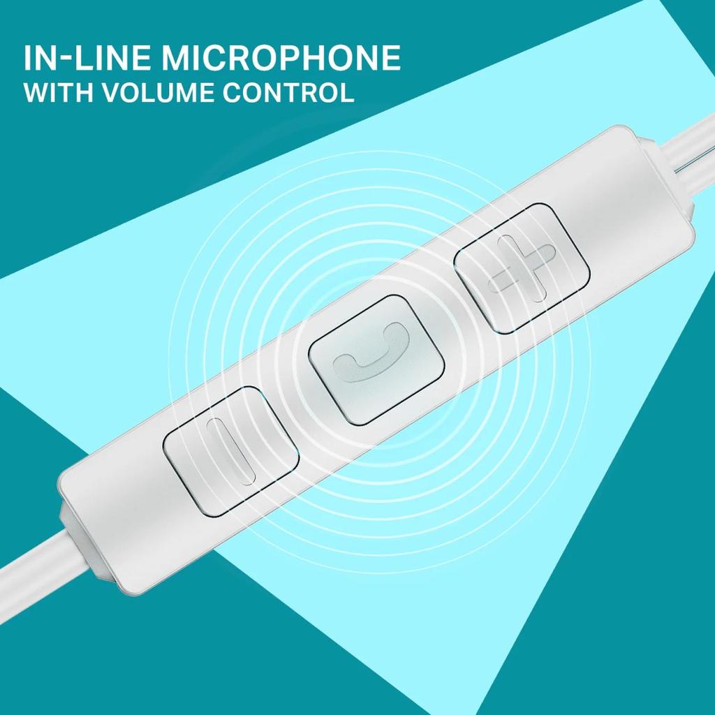 Bassheads 55 | Wired Earphones with 10mm Drivers, Metallic Buds, In-Line Mic & Lightweight Design — photo 9