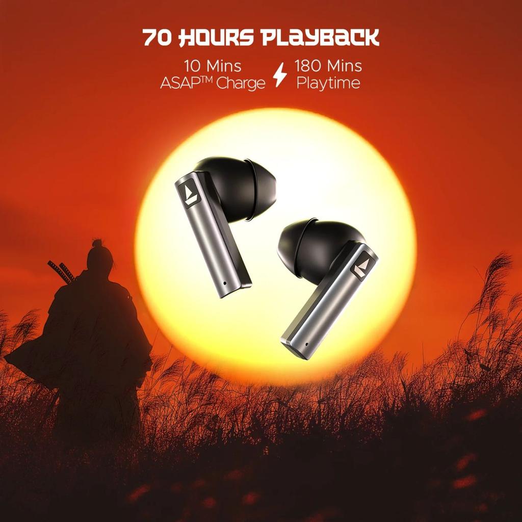boAt Immortal katana Blade 2.0 | Bluetooth Gaming Wireless Earbuds with BEAST™Mode, Dynamic RGB LEDs, 70 Hours Playback — photo 3