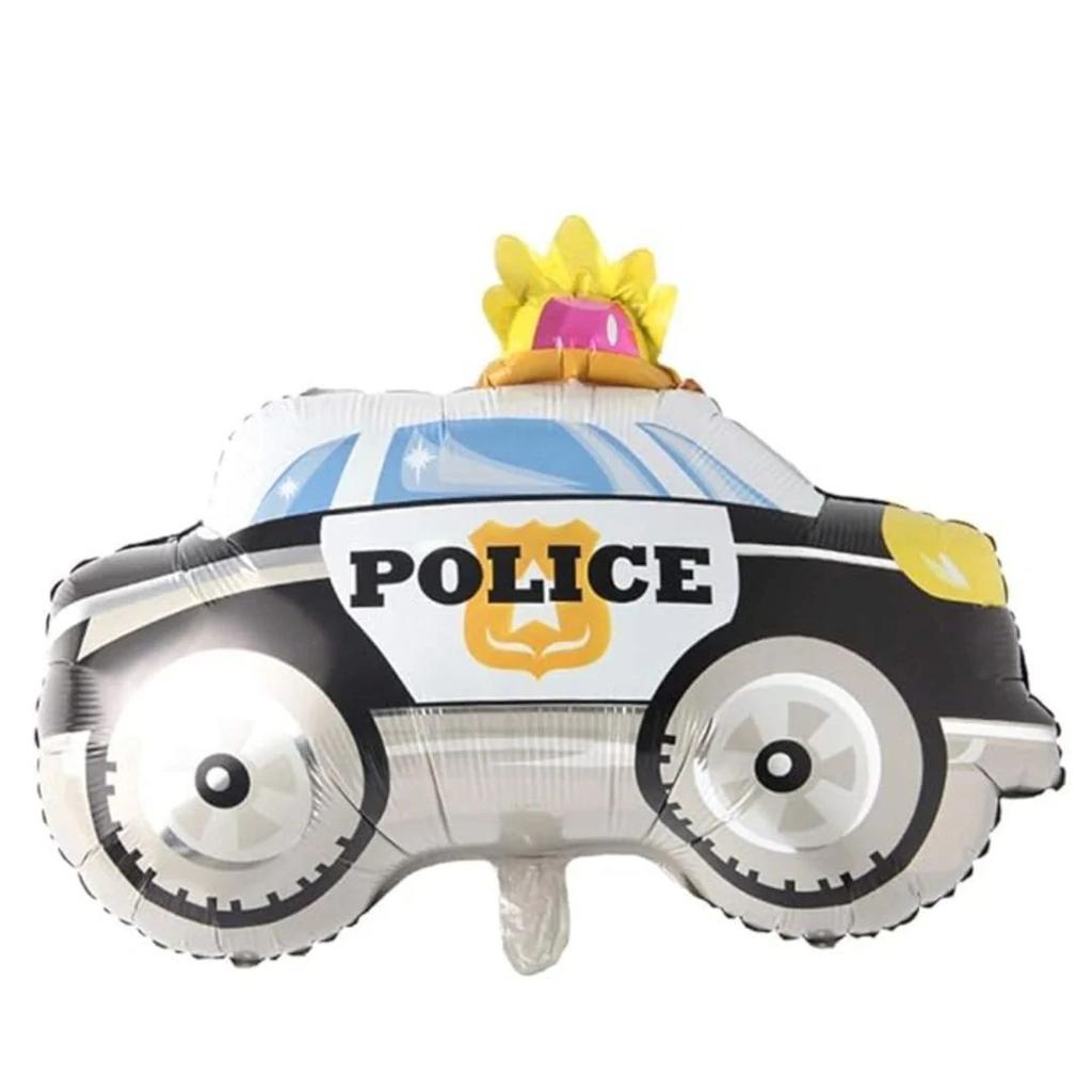 Vehicle Shaped Balloons – Zoom into the Celebration! — Police Car Shaped Balloon