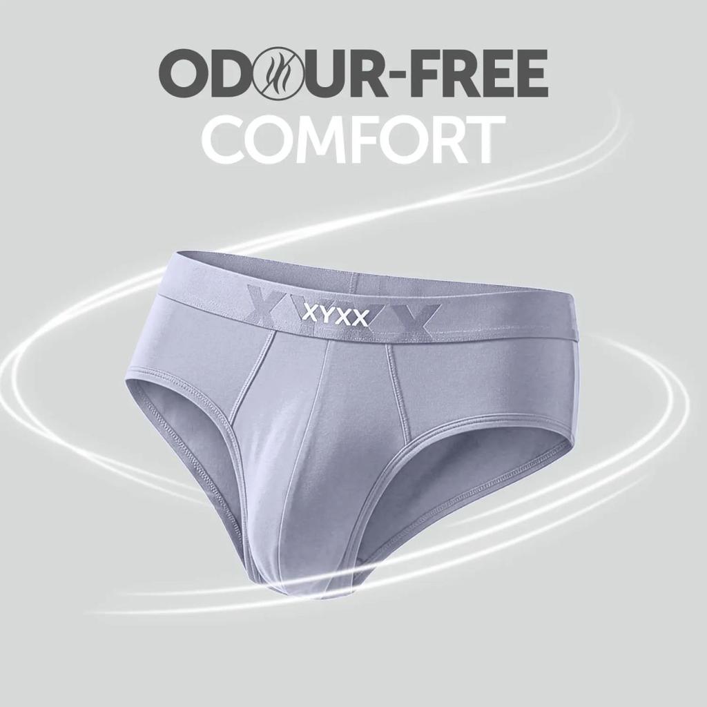 Element Cotton Stretch Briefs For Men Ash Grey — photo 2