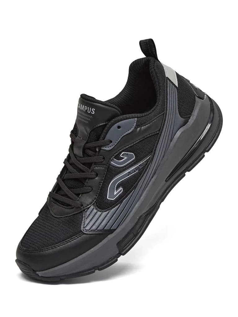 DENRO Black Men's Sneakers — photo 3
