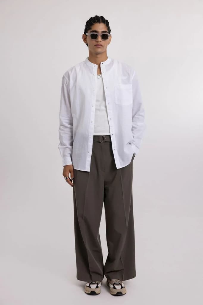Linen Shirt // White — photo 3