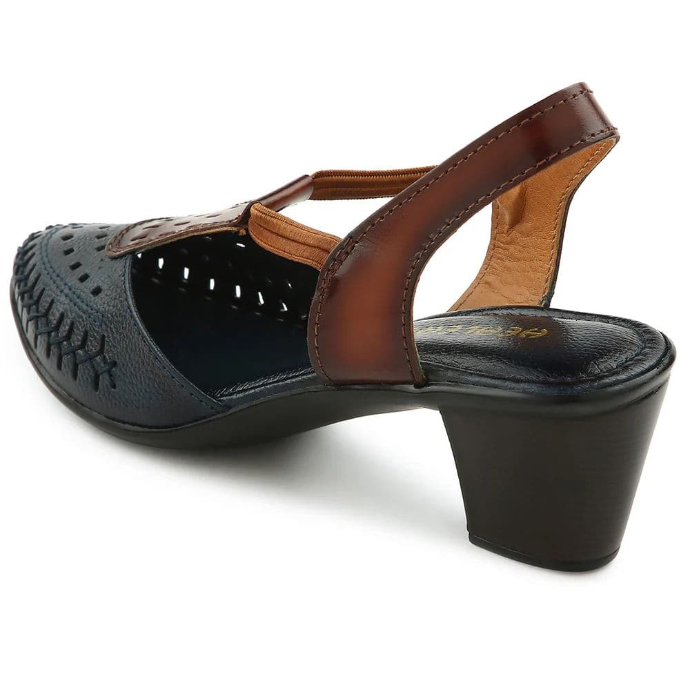 Healers Navy Blue Sandal For Women TLO-41 By Liberty — photo 6