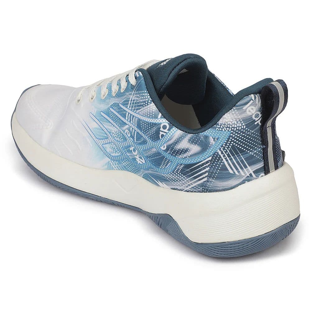 Leap7X ROMIO-2 Blue Sports Lacing Running Shoes for Men by Liberty — photo 3