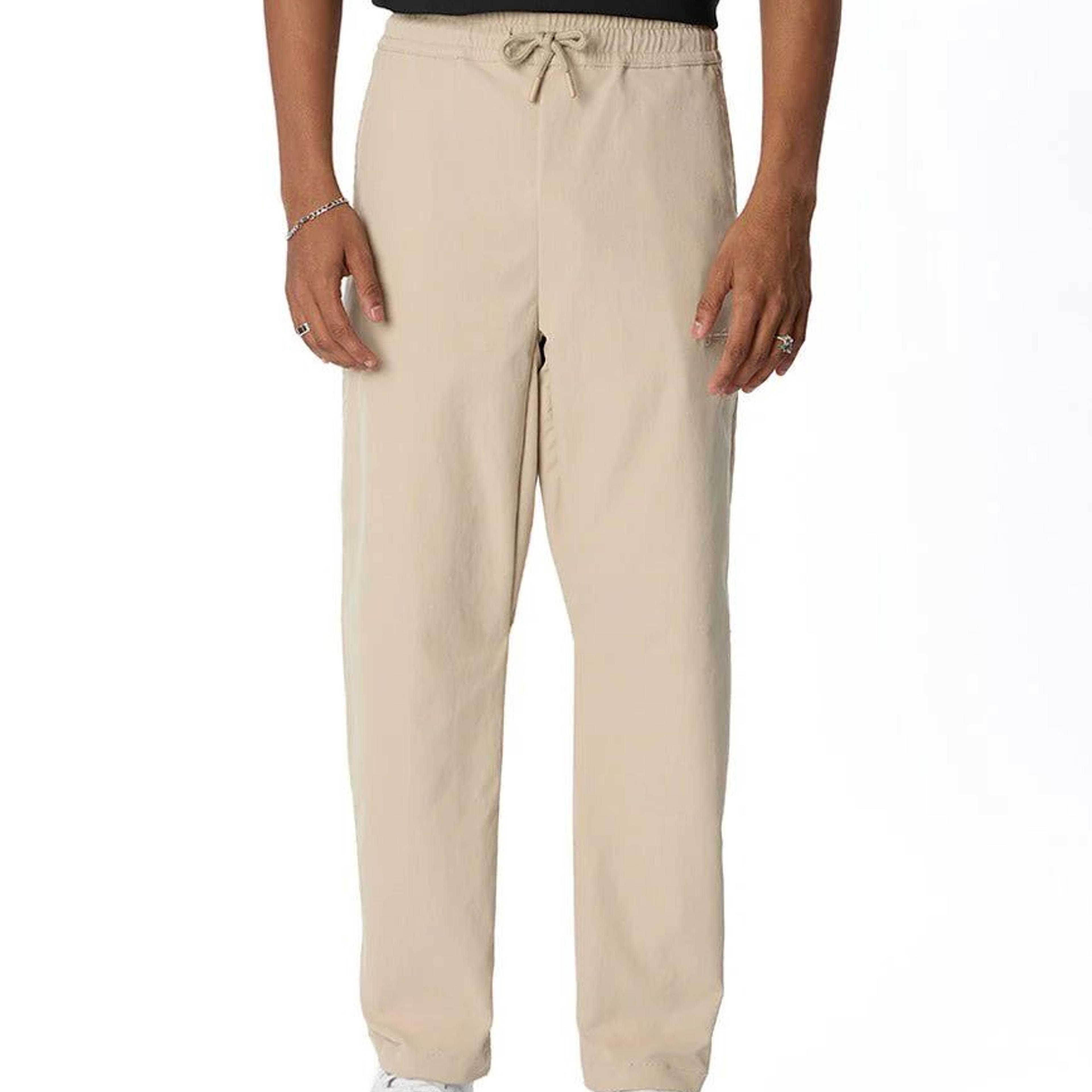 Versatile Relaxed Fit Trousers // Khaki