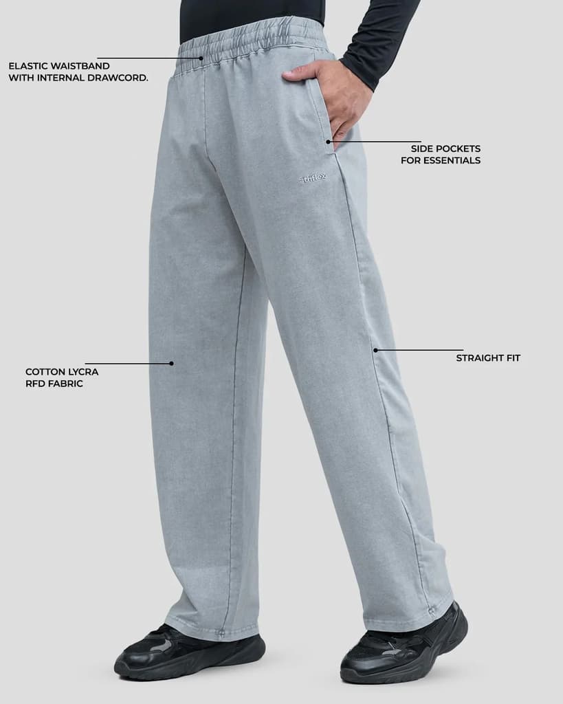 Acid Wash Straight Pant — photo 4