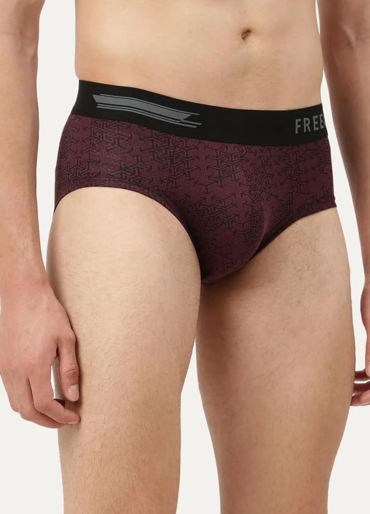 Men's Anti-Bacterial Printed Micro Modal Brief (Pack of 1) — photo 4