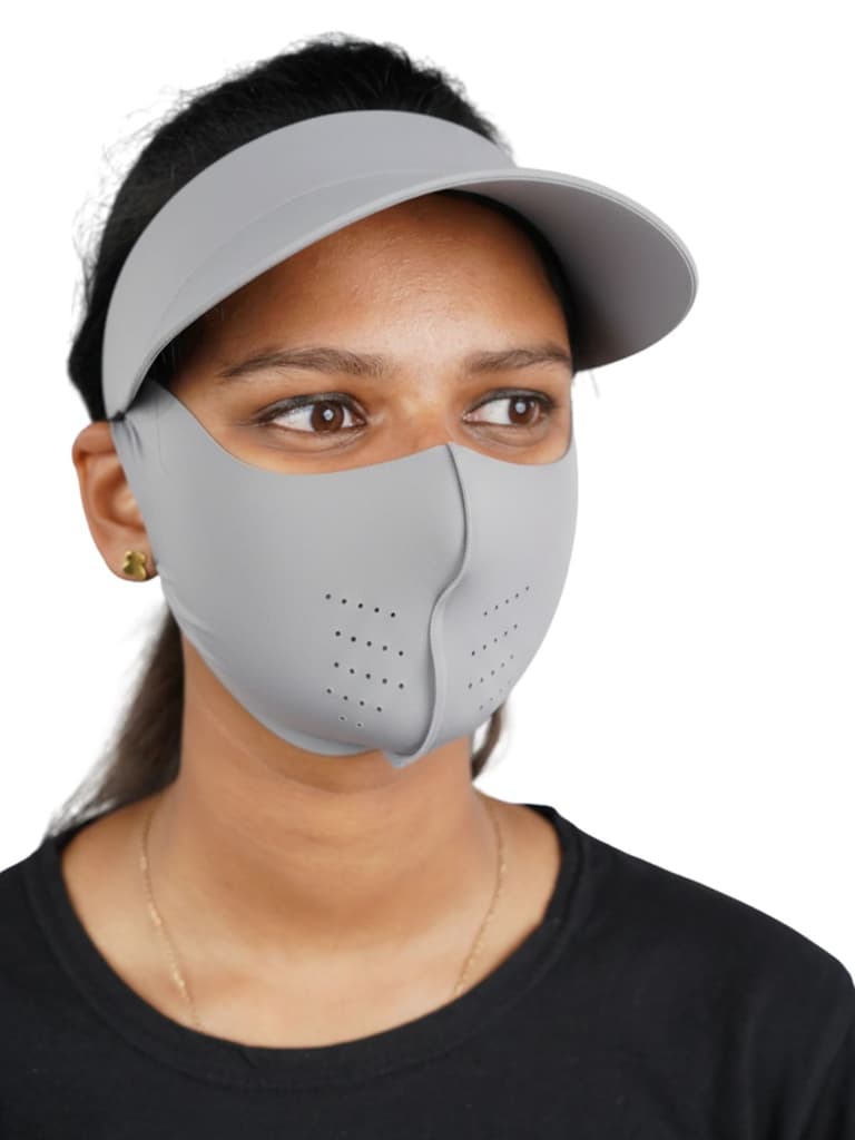 DITACHABLE Sunscreen visor & FACE mask — photo 9