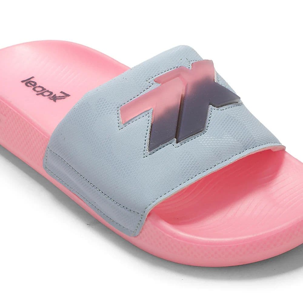 Leap7X NITWALK-L2 Women's Blue Casual Slip-on Slippers - Nitro Sole with Colorblock Design — photo 6