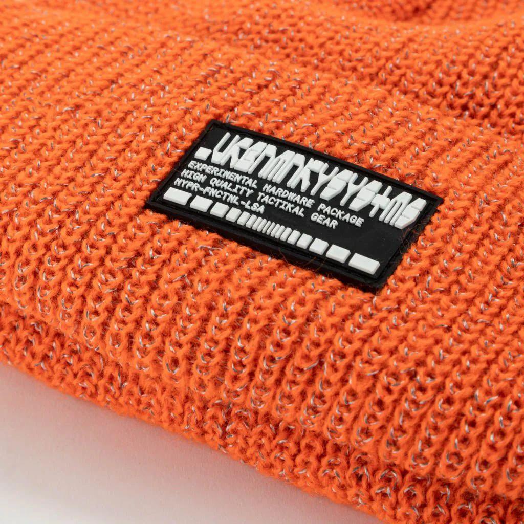 Reflective Fisherman Beanie // Orange — photo 3