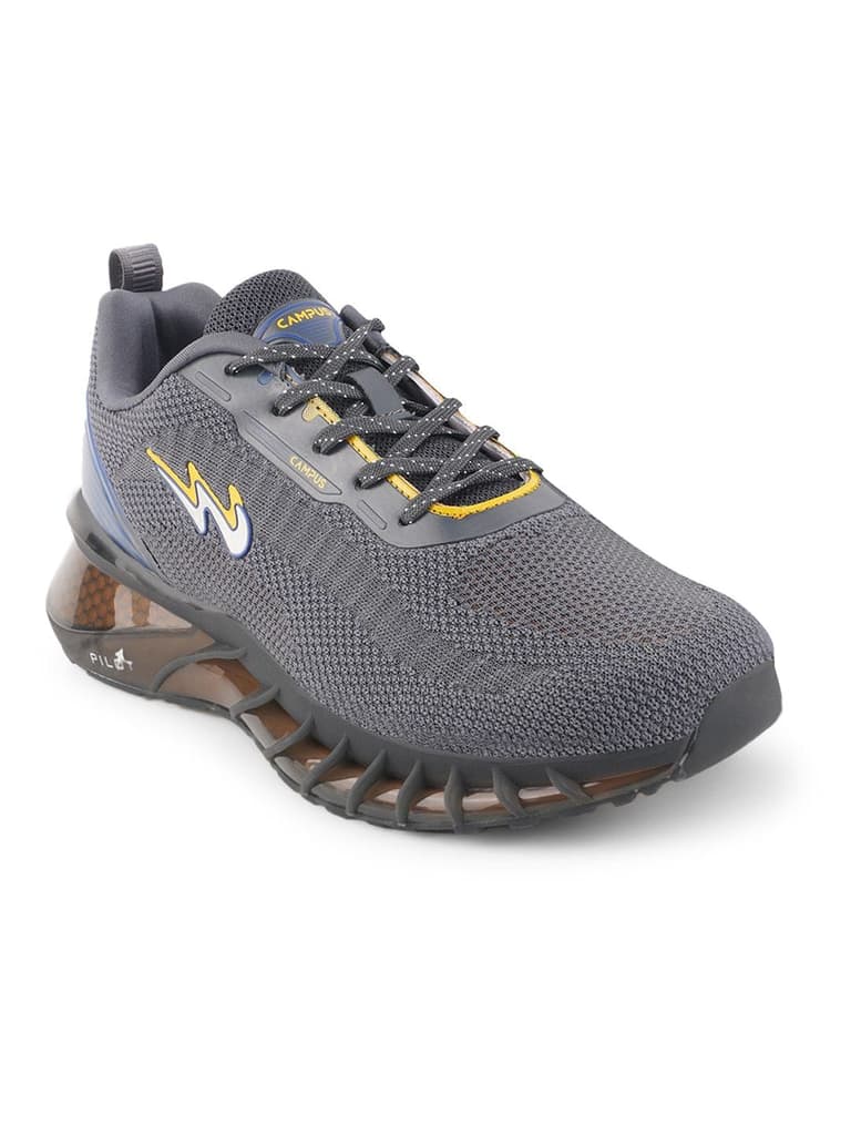 HOOD Grey Men's Running Shoes — photo 2