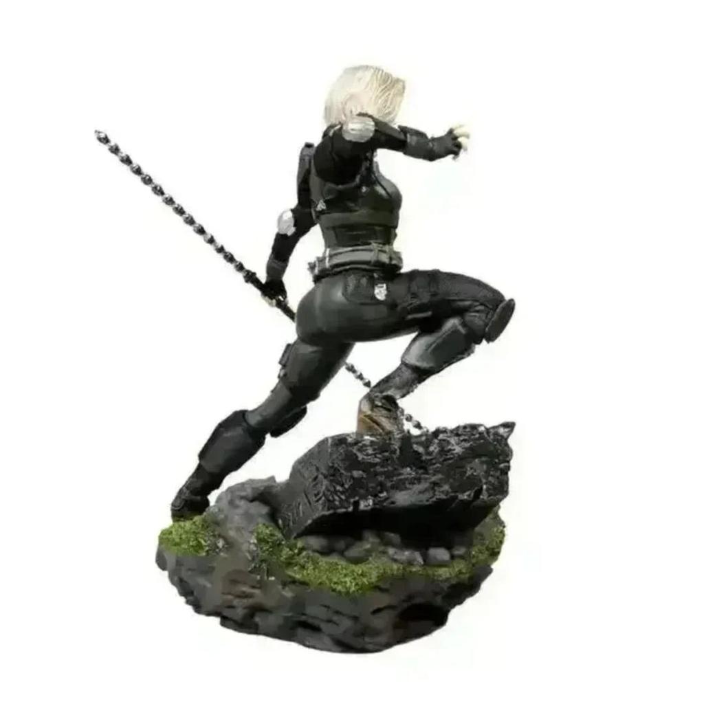 Black Widow Combat Pose Action Figure Statue — photo 3