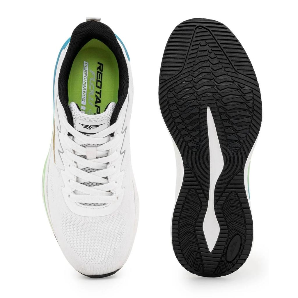 Athleisure Sports Shoes for Men in White | Low-Cut Athleisure Shoes. — photo 5