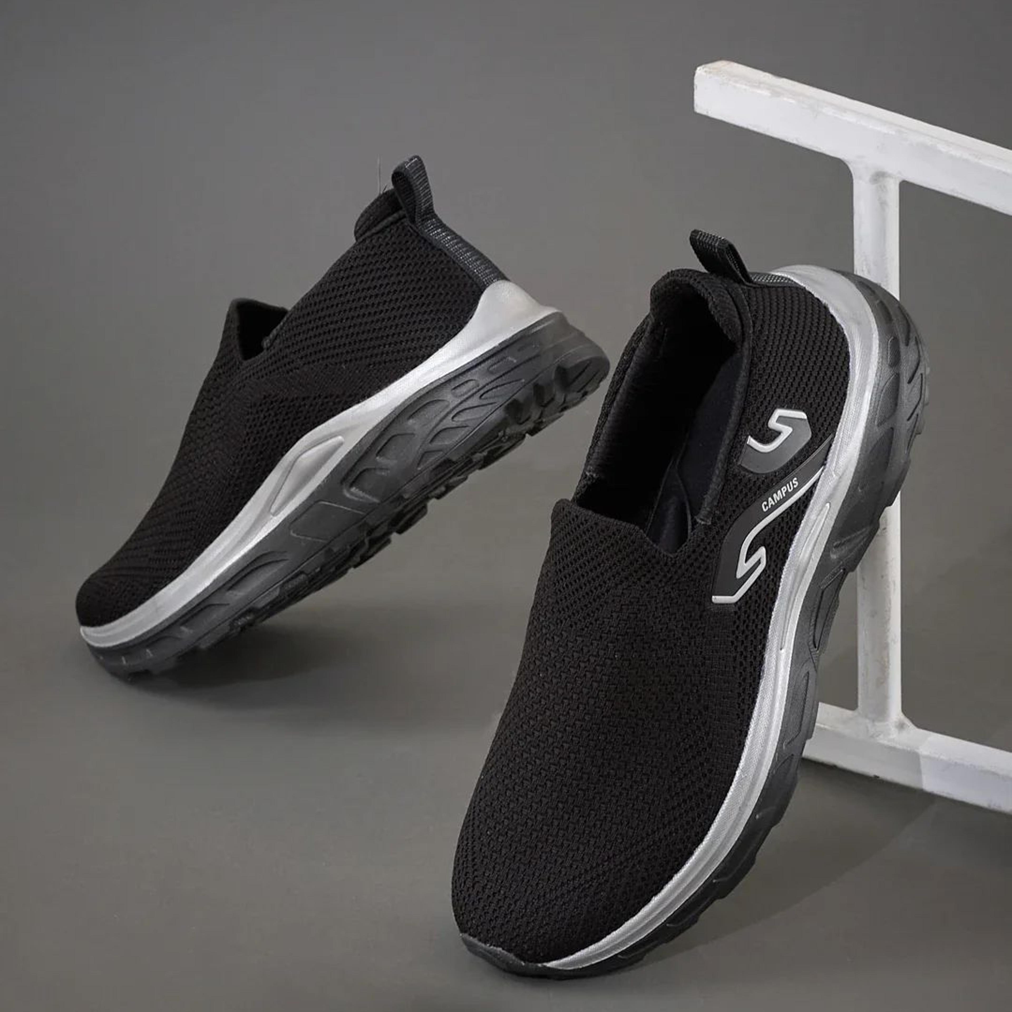 RALKO Black Men's Walking Shoes