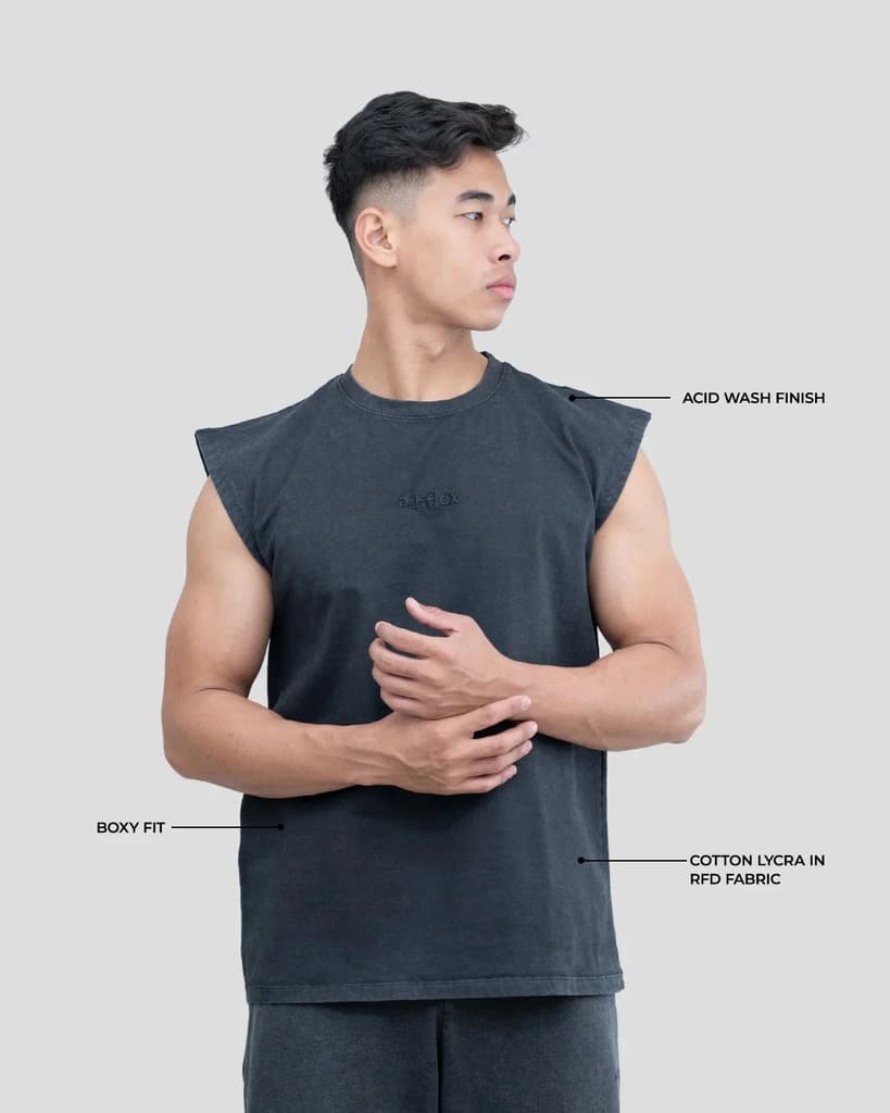 Acid Wash Boxy Tank — photo 3