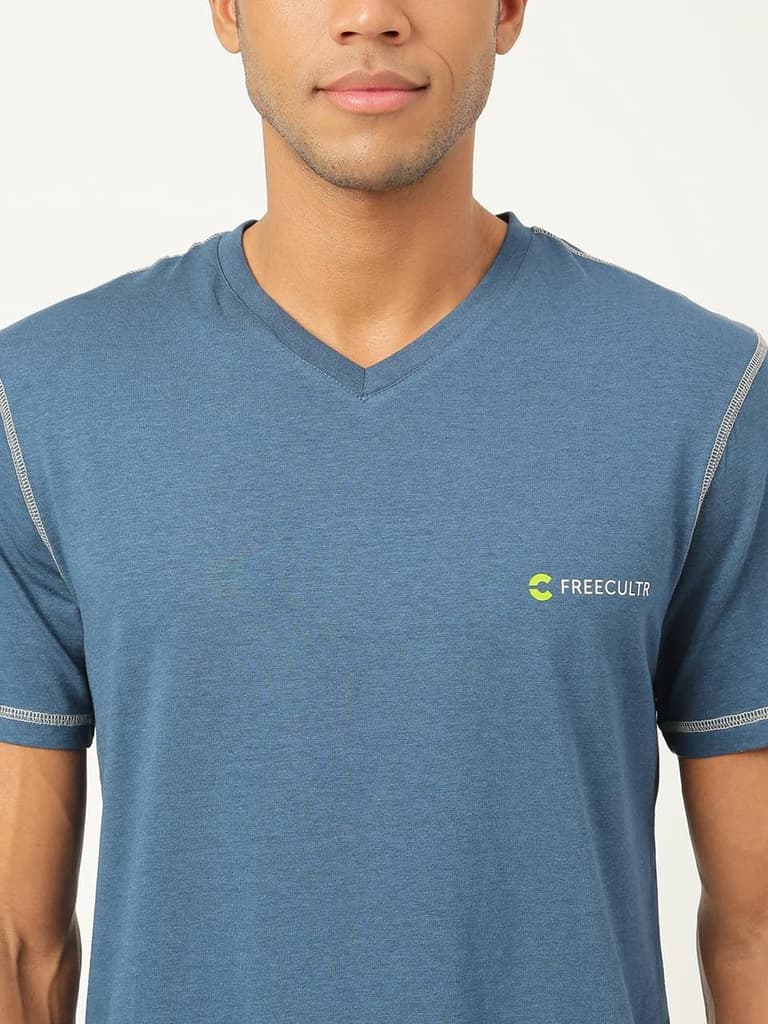 Men's Organic Bamboo Casual Tees - V Neck - (Pack of 2) — photo 5