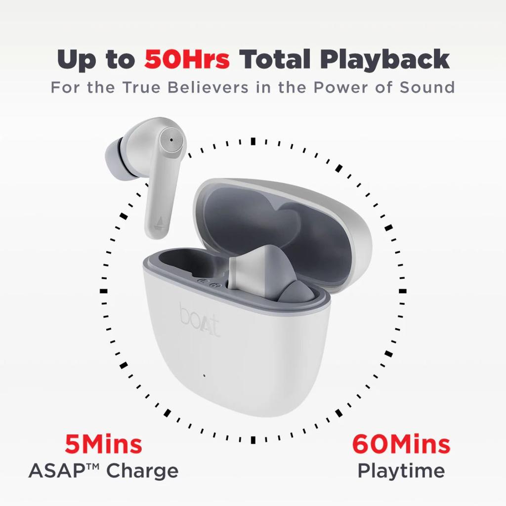 boAt Airdopes Atom 83 | True Wireless Earbuds with up to 50 Hours Playtime, Quad Mics with ENx™ Technology, 13mm Drivers, BEAST™ Mode, ASAP™ Charge — photo 9