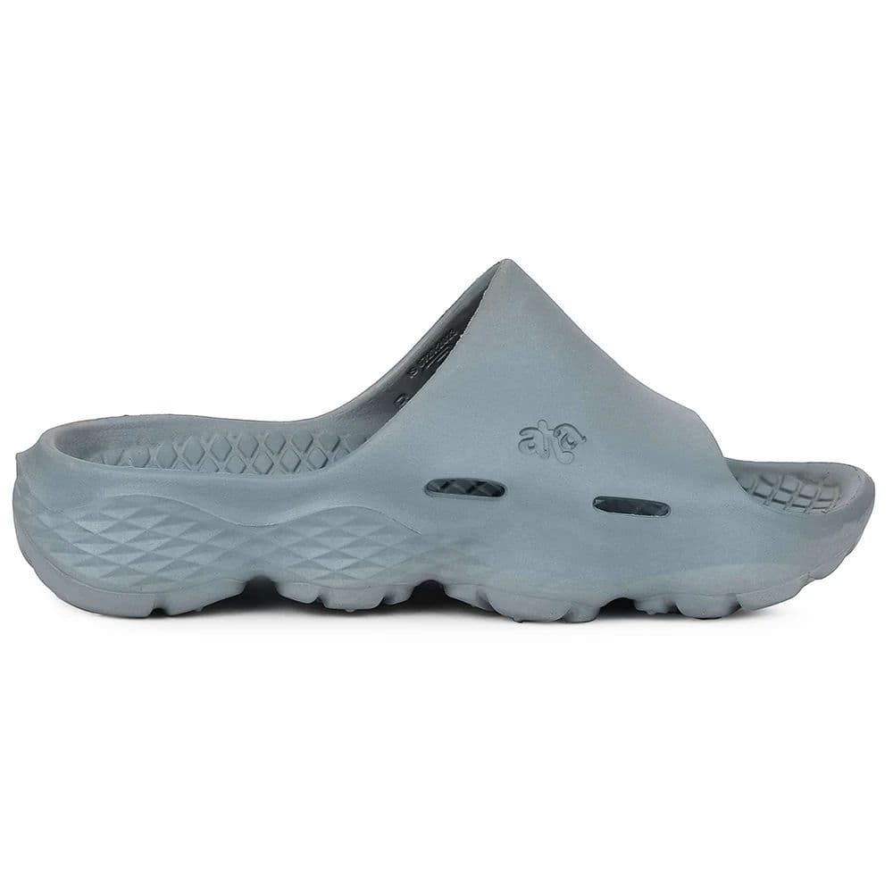 A-HA Light Grey Casual Slipper For Men SOFTWALK By Liberty — photo 2