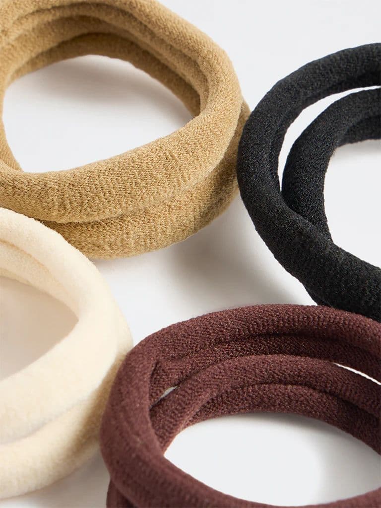 Westside Accessories Brown Ombre Hair Ties - Pack of 8 — photo 3