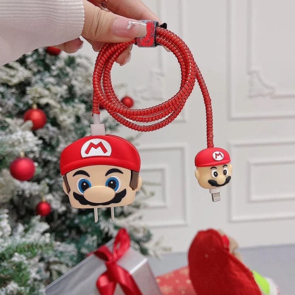 Mario Apple Charger Cover | Game Theme 20 W Charger Cover — photo 2