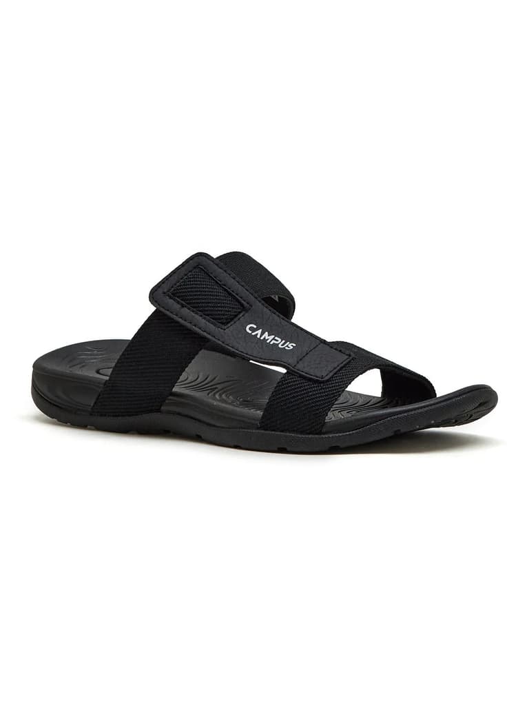 GC-22166 Black Men's Sandals — Black / 6