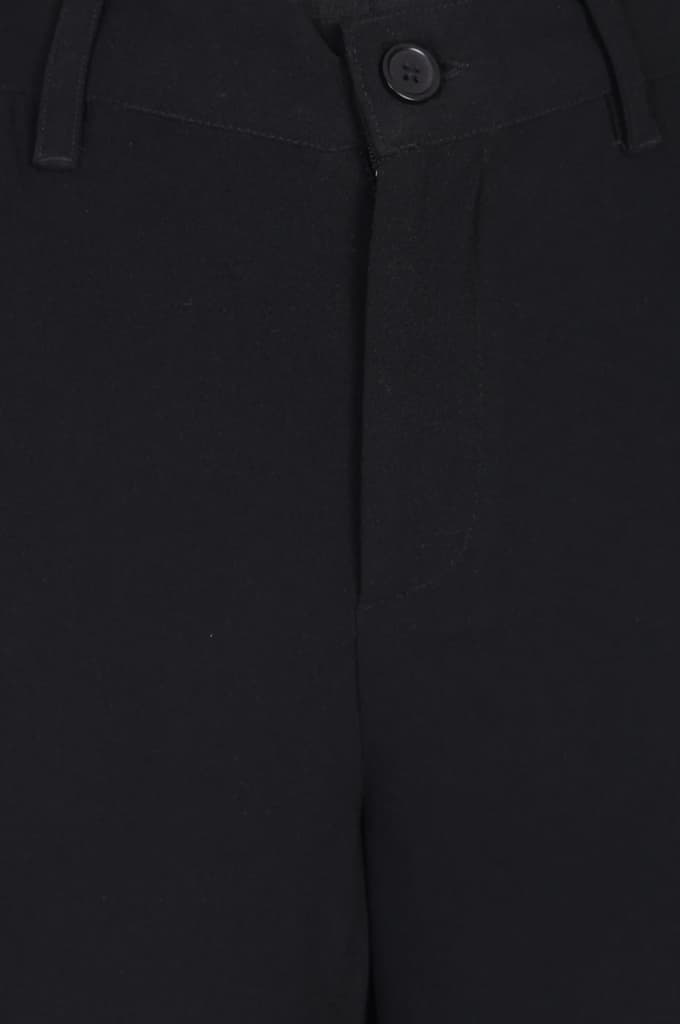 Black Slim Fit Bootcut Boss Pants — photo 5
