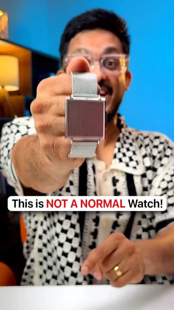 This Watch Doesn't Have Hands or Numbers! 🤯⌚