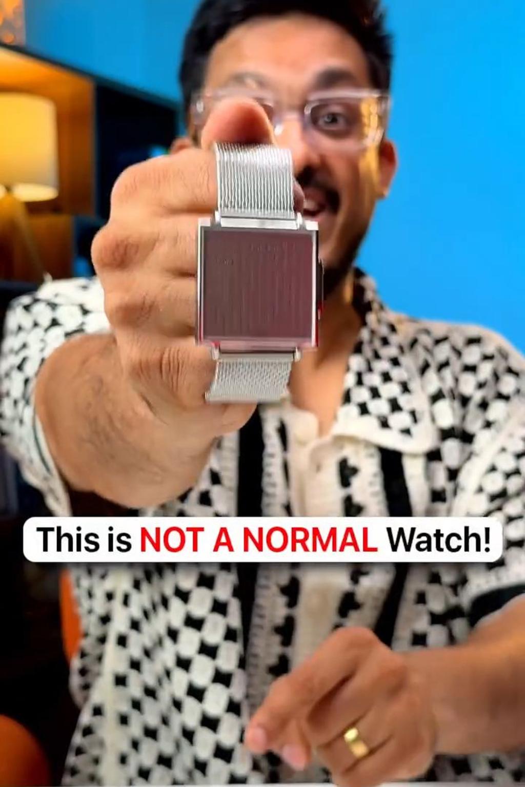 This Watch Doesn't Have Hands or Numbers! 🤯⌚