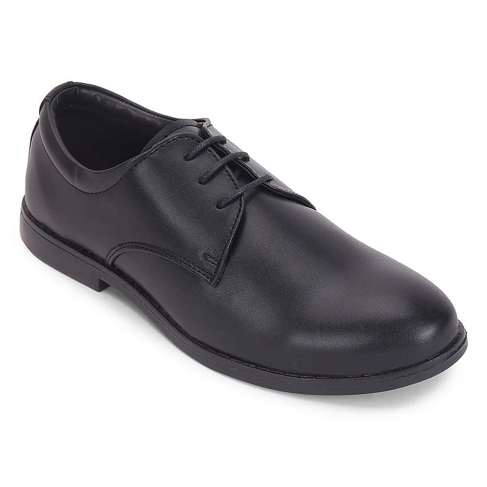 Fortune Black Formal Lacing Derby Shoes For Men MONTRICH-E By Liberty — 6/40 / Black