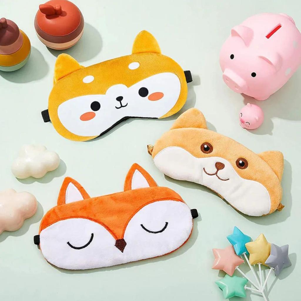 Cute Animal Eye Mask | Eye Blinder to Sleep in Style