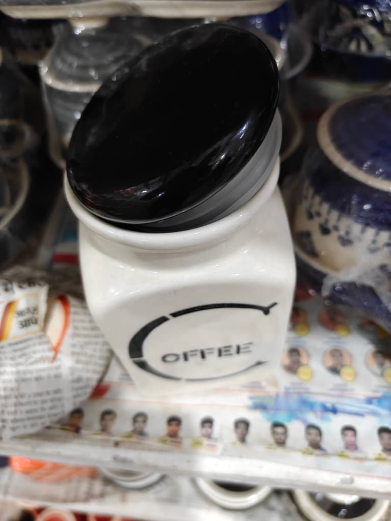 Coffee Mug | Ceramic | White | Black Lettering