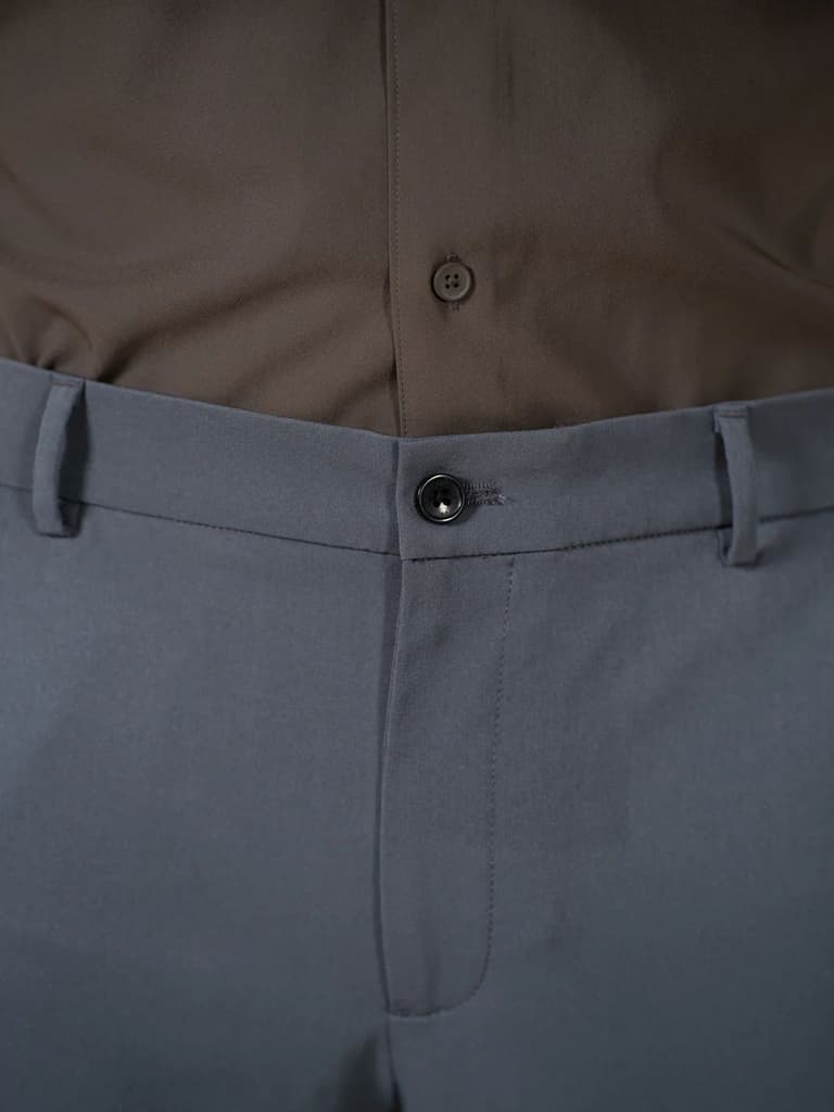 FreeFlow Grey 247 Relaxed Fit Smart Formal Trousers — photo 8