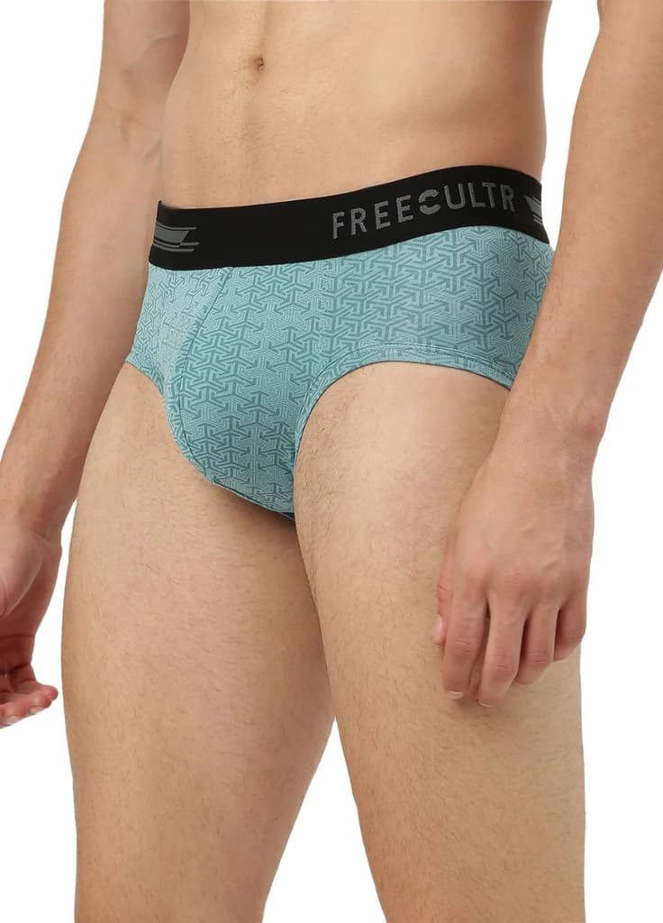 Men's Anti-Bacterial Printed Micro Modal Brief (Pack of 3) — photo 6