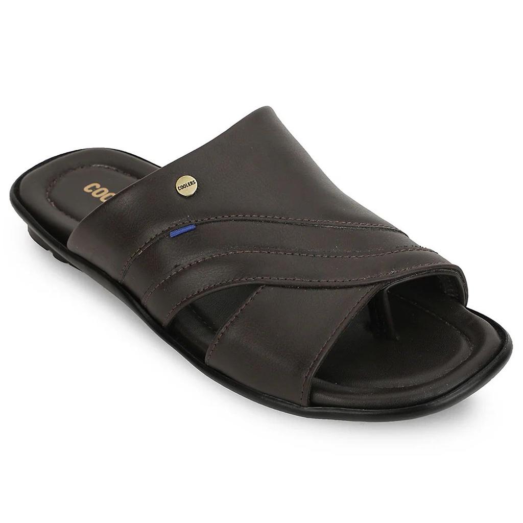 Coolers Brown Casual Flat Sandal For Men SENTOS-1 By Liberty