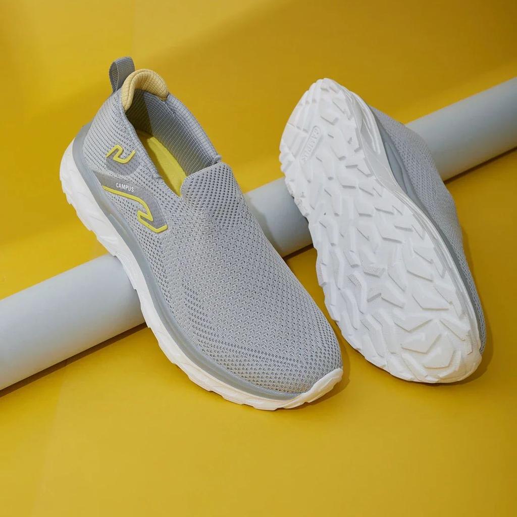 RALKO Grey Men's Walking Shoes
