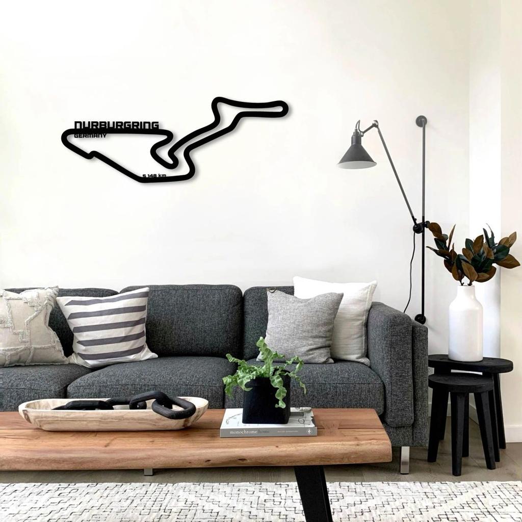 NURBURGRING METAL WALL ART — photo 3