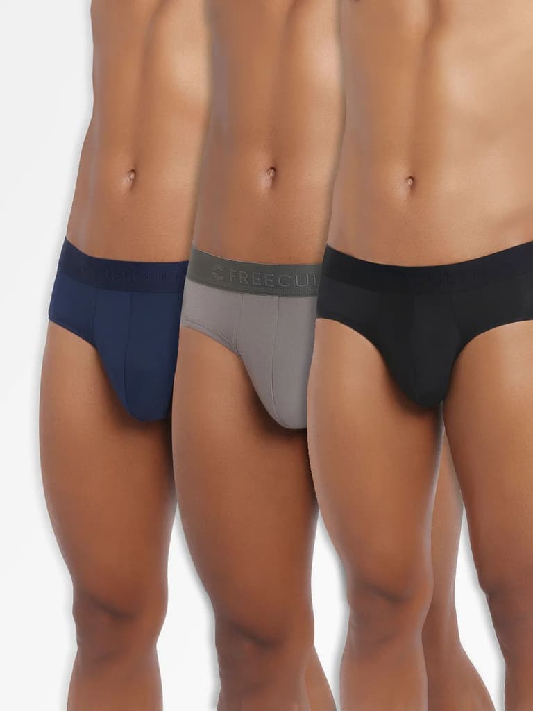Men's Anti-Bacterial Micro Modal Brief in Solid Waistband (Pack of 3) — photo 8