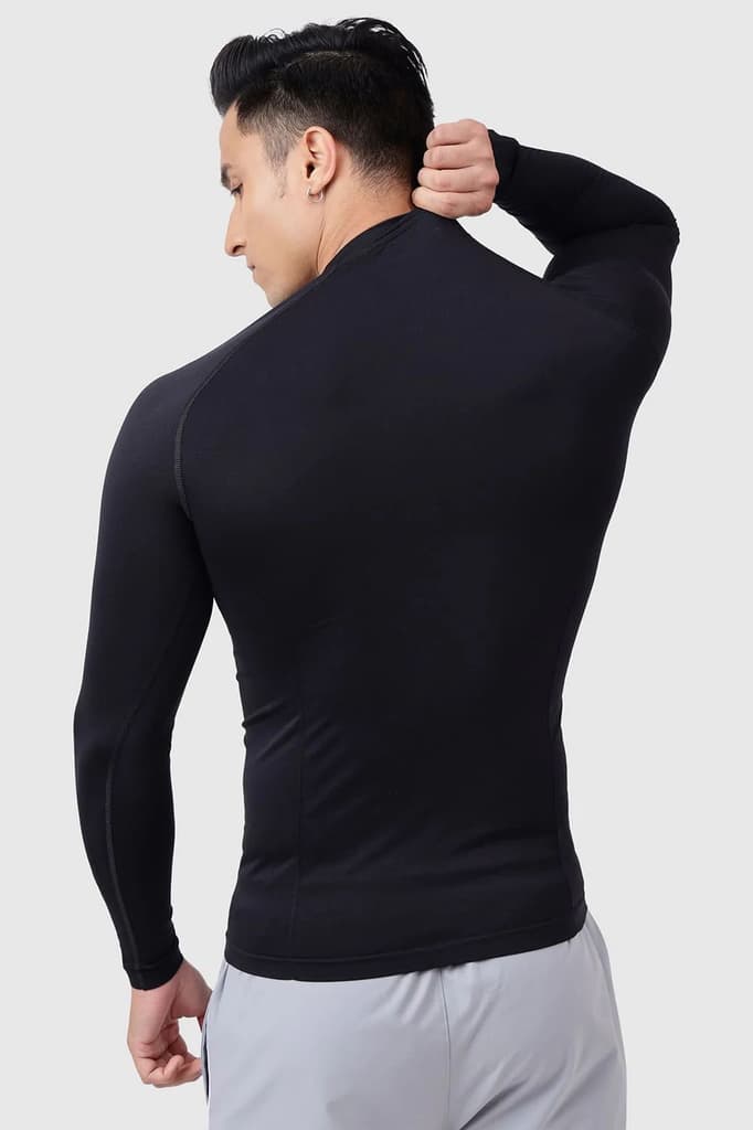 Power Seamless Fullsleeves T-shirt Black — photo 6