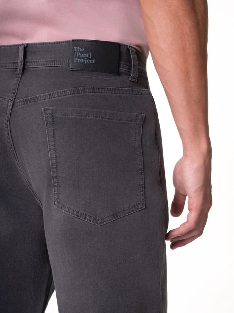 Chrome Grey Relaxed Fit Jeans — photo 6