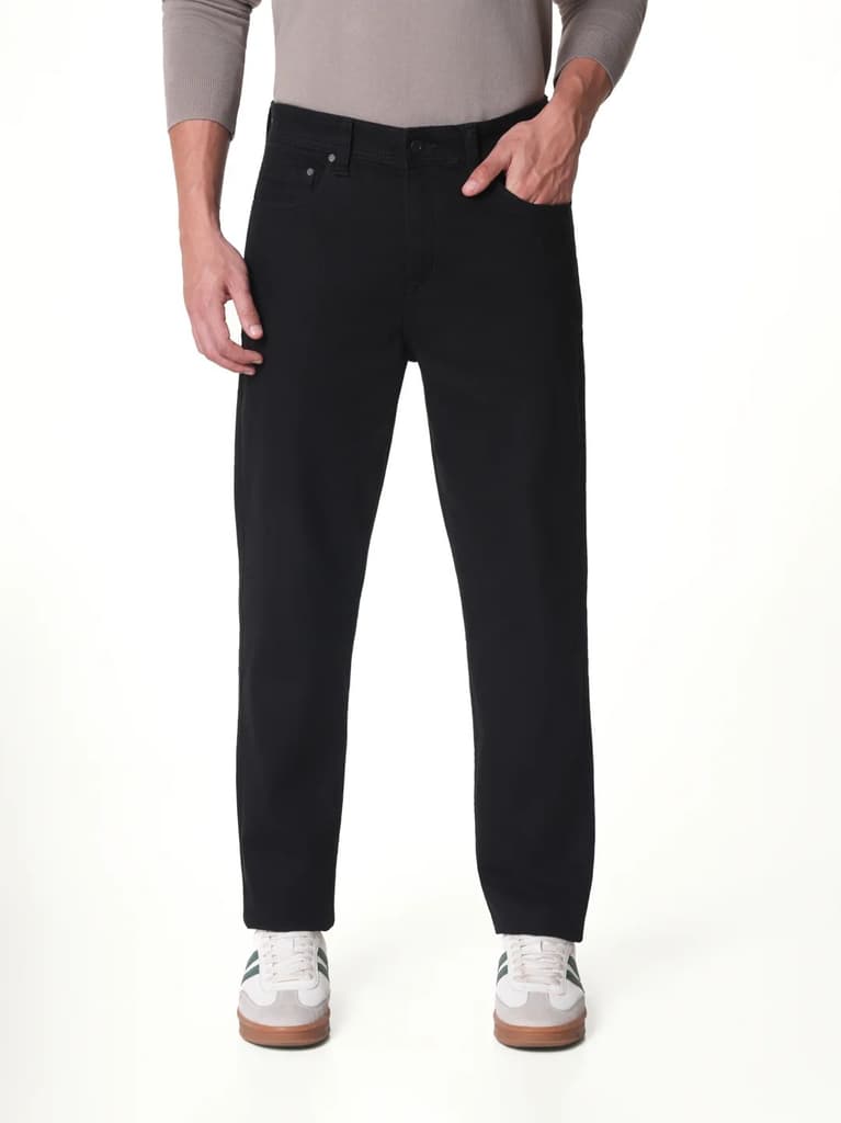 Vault Black Relaxed Fit Jeans — photo 2