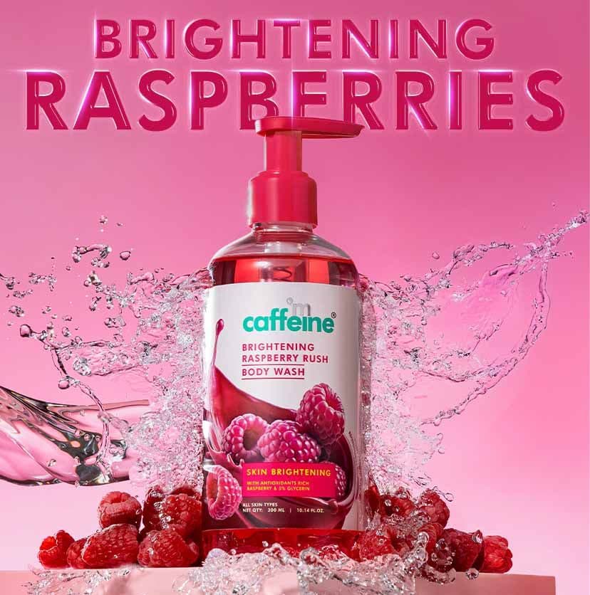 Brightening Raspberry Body Wash | 300 ml | Pack of 2