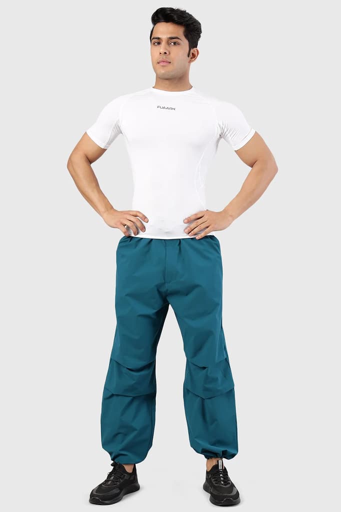 Sublime Parachute Pants Teal — photo 2