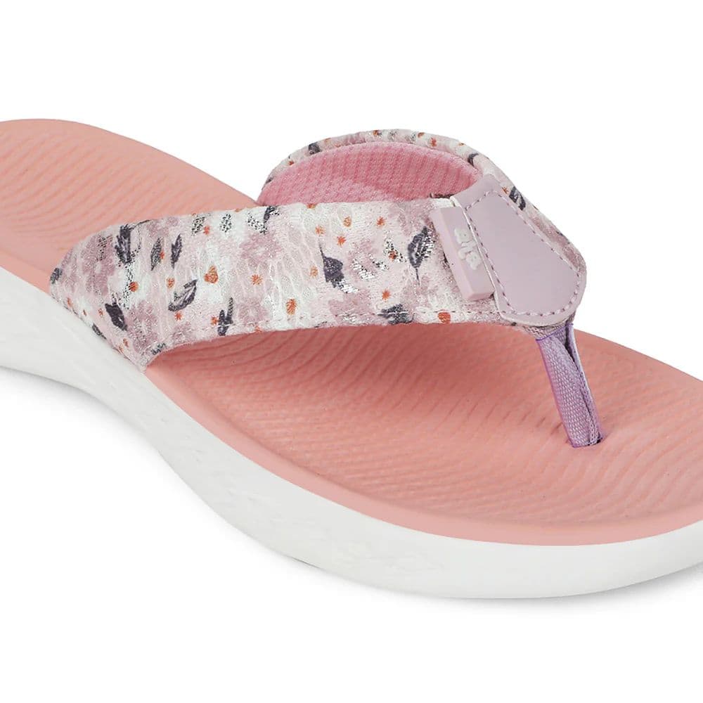 A-HA Peach Casual Slipper For Women IMPACT-L71 By Liberty — photo 4