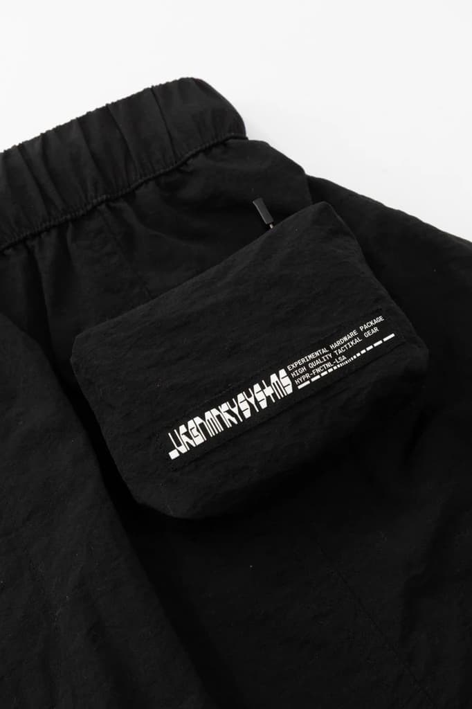 Cargo Parachute Skirt // Black — photo 7